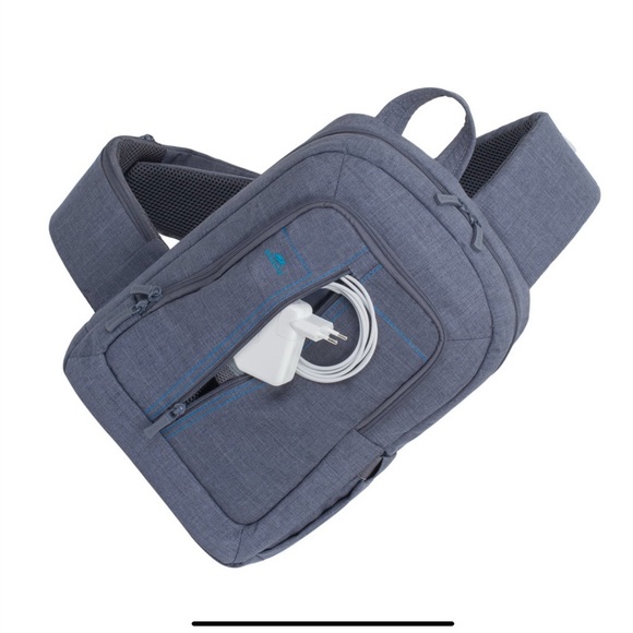 ❤️❤️grey Rivacase laptop sling bag❤️❤️ - Picture 5 of 7